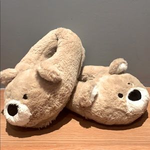 Bear slippers